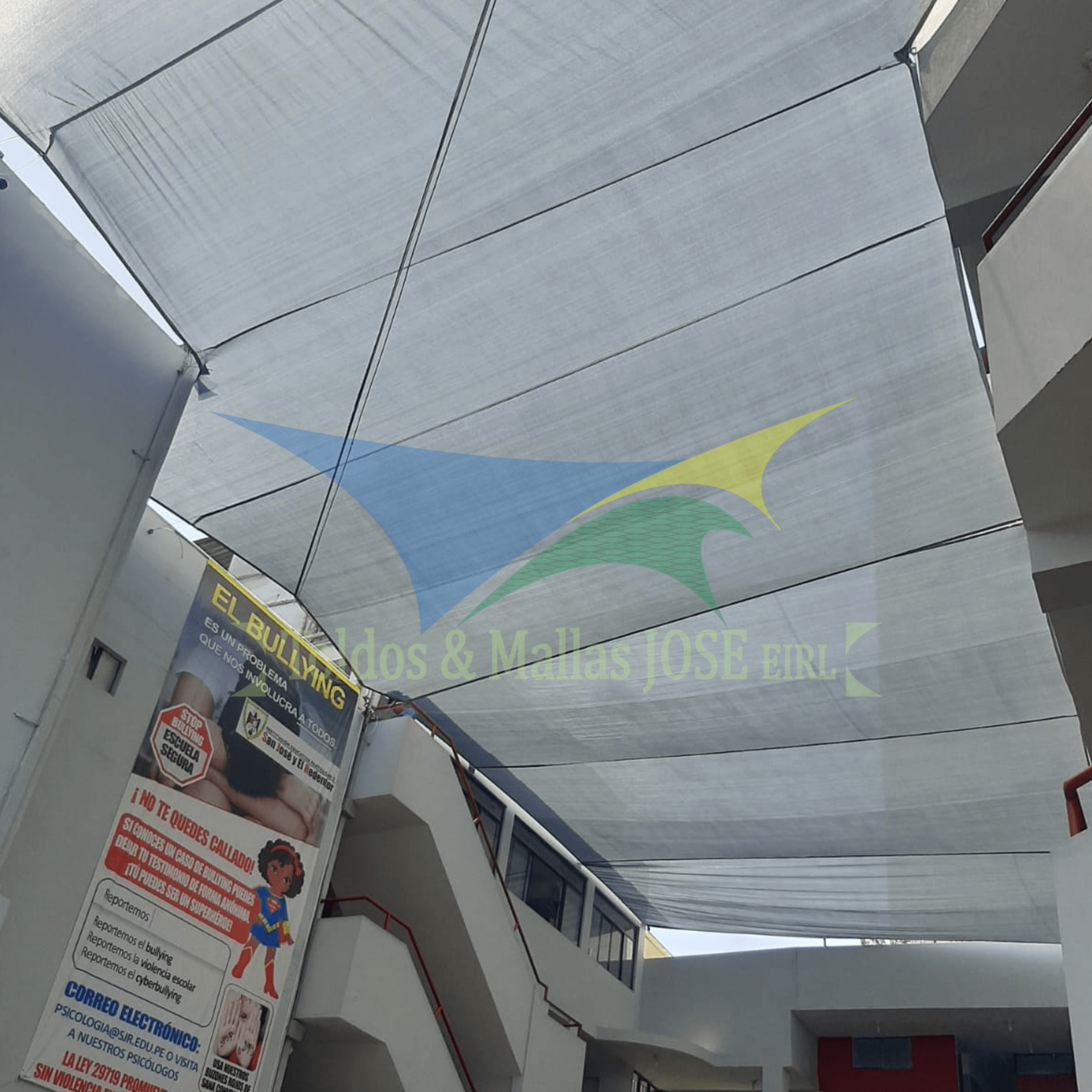 Instalación de toldos en Lima por Toldos y Mallas José