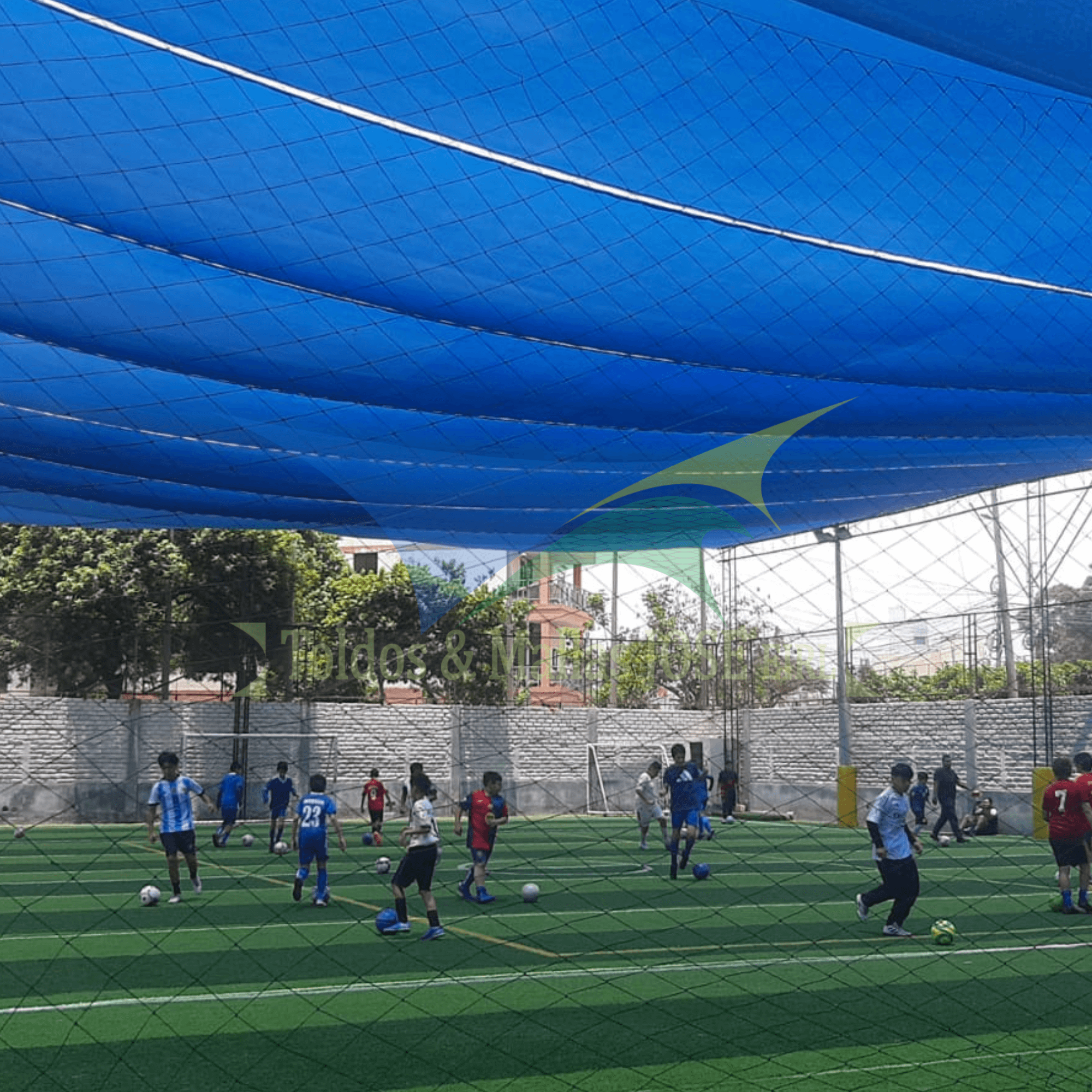 Instalación de toldos en Lima por Toldos y Mallas José