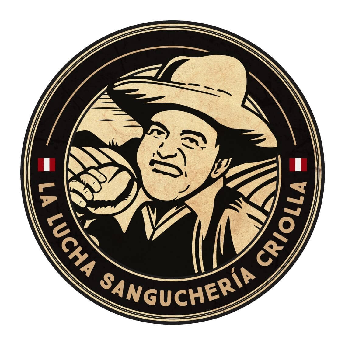 Instalación de toldo en la Sanguchería La Lucha